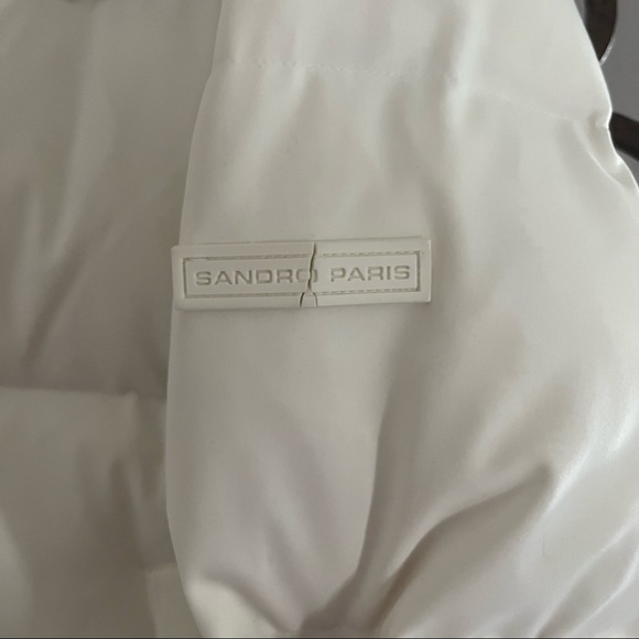 Sandro Technical fabric padded down feather jacket - Picture 7 of 7